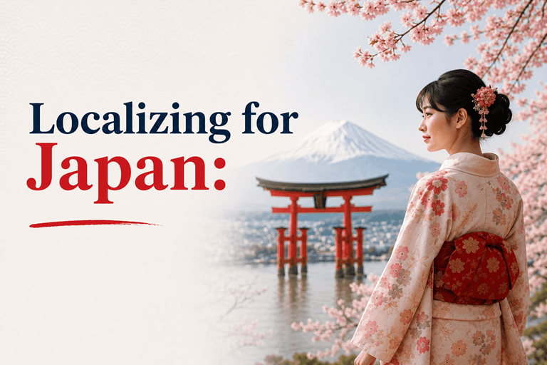 Localizing for Japan: Cultural Traps Western Brands Always Miss