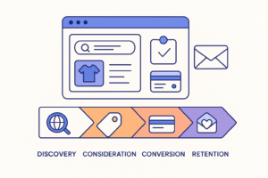 Shopify Translate & Adapt vs ConveyThis: Shopify Localization Journey Illustration